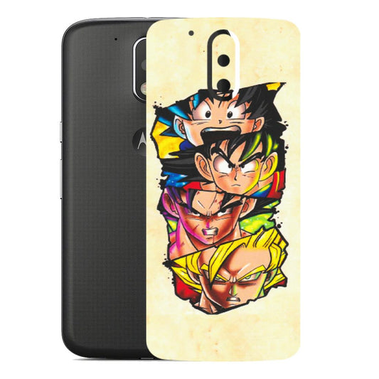 Motorola Phone Skins (All Models) - Angry Multi Anime - Matte Finish (M-113) Motorola Moto G4
