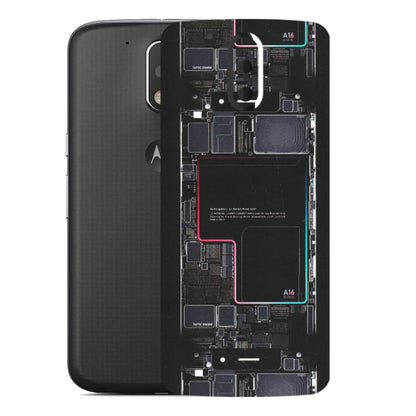 Motorola Phone Skins (All Models) - Motherboard Circuit Layout - Matte Finish (M-117) Motorola Moto G4