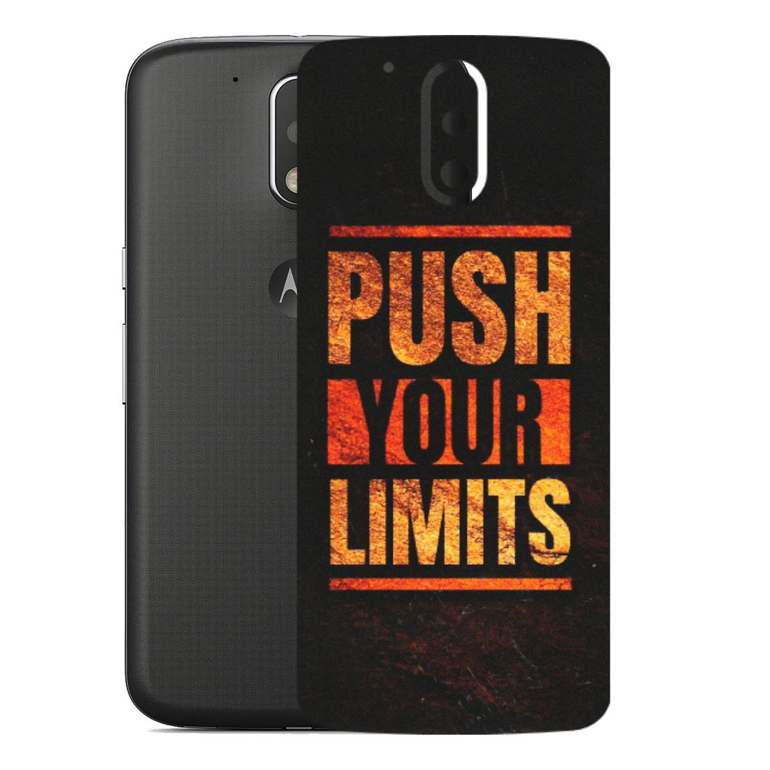 Motorola Phone Skins (All Models) - Push Your Limits - Matte Finish (M-118) Motorola Moto G4
