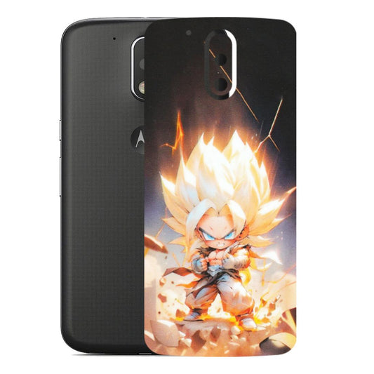 Motorola Phone Skins (All Models) - Goku Dragon Cute Anime - Matte Finish (M-131) Motorola Moto G4