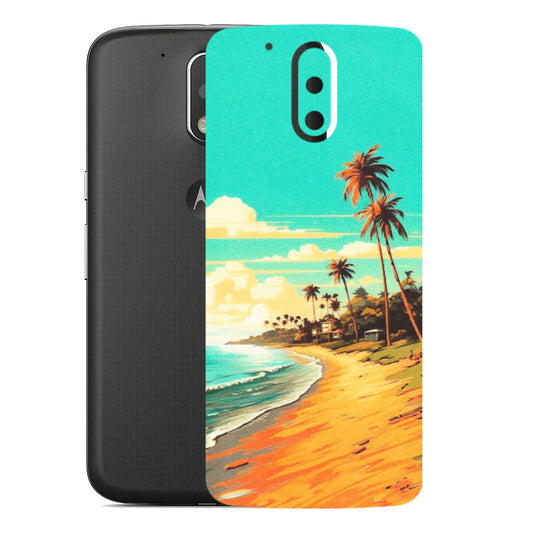 Motorola Phone Skins (All Models) - Miami Beach - Matte Finish (M-136) Motorola Moto G4