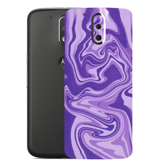 Motorola Phone Skins (All Models) - Hazy Purple Nights - Matte Finish (M-14) Motorola Moto G4