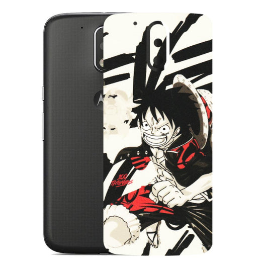 Motorola Phone Skins (All Models) - Monkey D.Luffy Manga Anime - Matte Finish (M-145) Motorola Moto G4