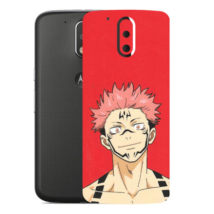 Motorola Phone Skins (All Models) - Ryomen Sukuna Fun Anime - Matte Finish (M-153) Motorola Moto G4