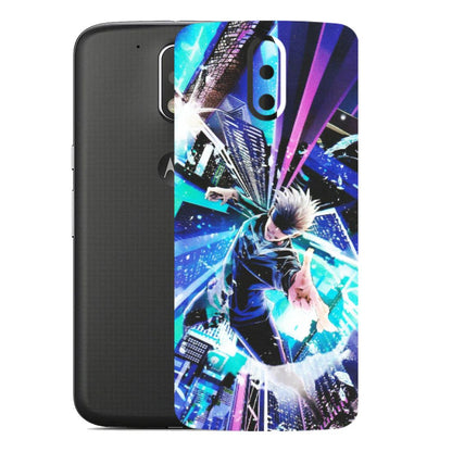 Motorola Phone Skins (All Models) - Manga Action Jujustu Kaisen Anime - Matte Finish (M-155) Motorola Moto G4