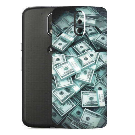 Motorola Phone Skins (All Models) - Hundred Dollar Bill - Matte Finish (M-162) Motorola Moto G4
