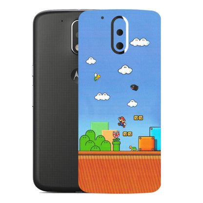 Motorola Phone Skins (All Models) - Mario Game Scene - Matte Finish (M-24) Motorola Moto G4