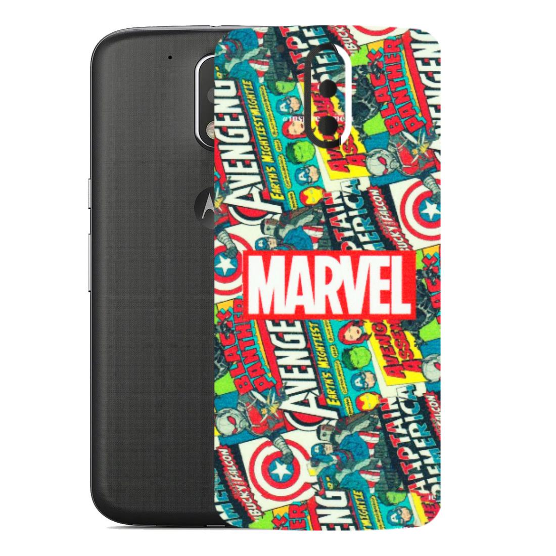 Motorola Phone Skins (All Models) - Marvel Comic Lover - Matte Finish (M-30) Motorola Moto G4