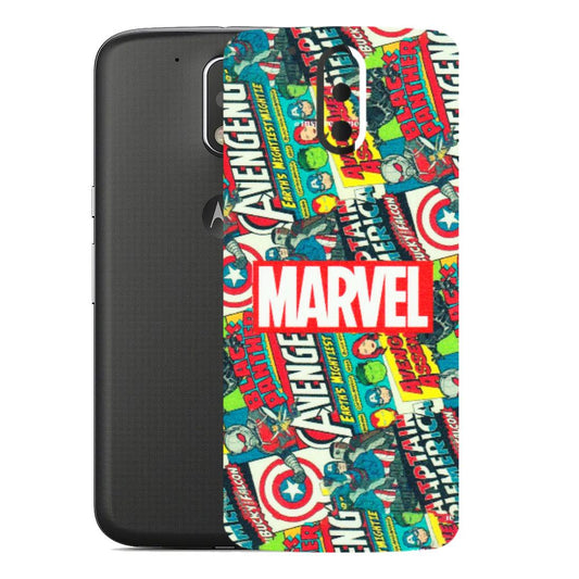 Motorola Phone Skins (All Models) - Marvel Comic Lover - Matte Finish (M-30) Motorola Moto G4