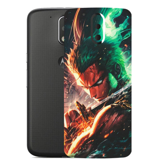 Motorola Phone Skins (All Models) - Anime Gojo Sword - Matte Finish (M-32) Motorola Moto G4
