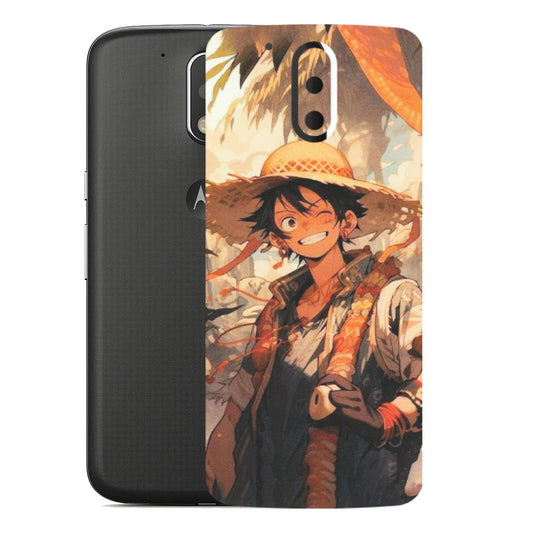 Motorola Phone Skins (All Models) - Anime Character Smile - Matte Finish (M-33) Motorola Moto G4