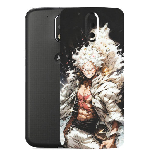 Motorola Phone Skins (All Models) - Anime Angry Classy Character - Matte Finish (M-34) Motorola Moto G4