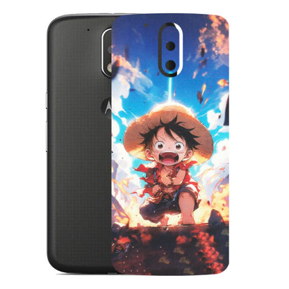 Motorola Phone Skins (All Models) - Toon One Piece Cute Character - Matte Finish (M-35) Motorola Moto G4
