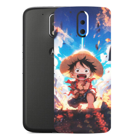 Motorola Phone Skins (All Models) - Toon One Piece Cute Character - Matte Finish (M-35) Motorola Moto G4