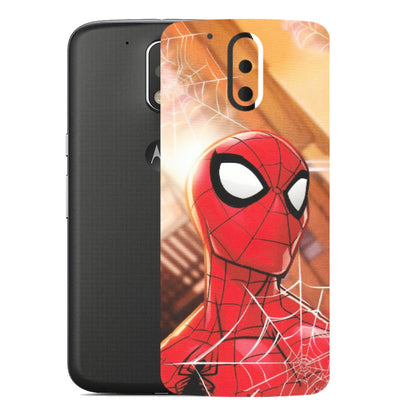 Motorola Phone Skins (All Models) - Spiderman Face New - Matte Finish (M-41) Motorola Moto G4