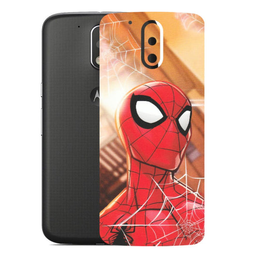 Motorola Phone Skins (All Models) - Spiderman Face New - Matte Finish (M-41) Motorola Moto G4