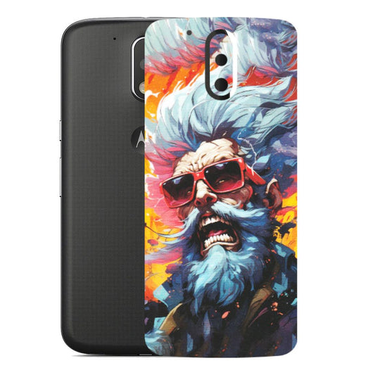 Motorola Phone Skins (All Models) - Daddy Cool Character - Matte Finish (M-43) Motorola Moto G4