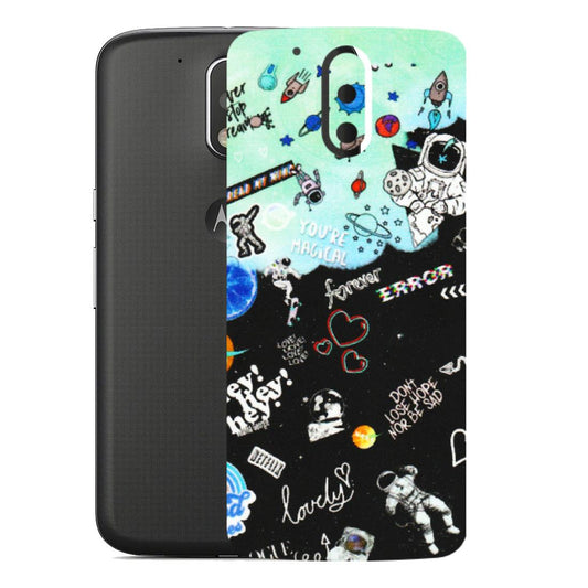 Motorola Phone Skins (All Models) - Living In A Space Dream - Matte Finish (M-46) Motorola Moto G4