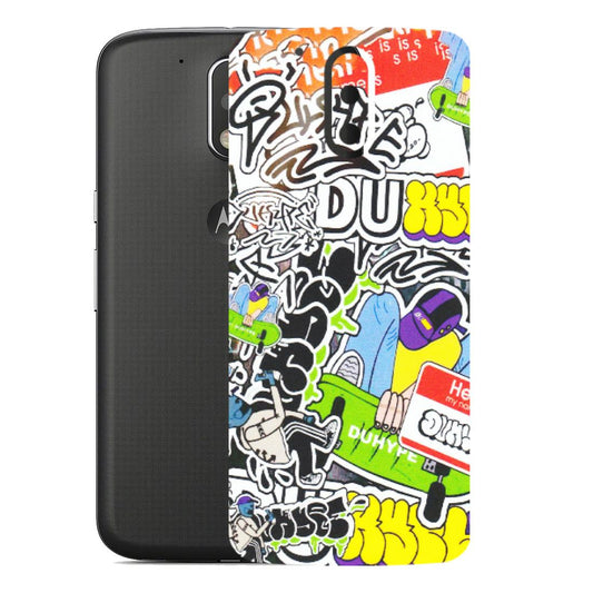 Motorola Phone Skins (All Models) - Dope Graffiti - Matte Finish (M-61) Motorola Moto G4