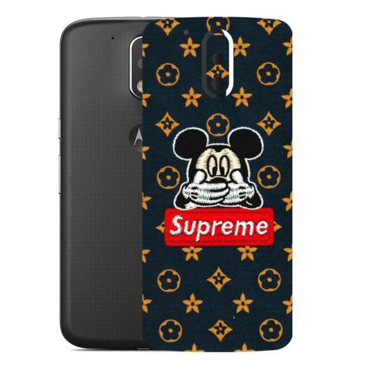 Motorola Phone Skins (All Models) - Mickey Supreme - Matte Finish (M-83) Motorola Moto G4