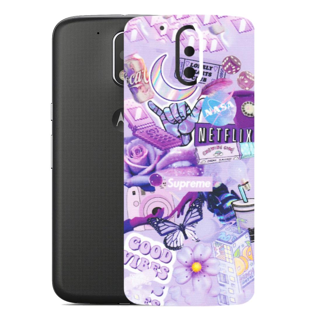 Motorola Phone Skins (All Models) - Supreme Purple Magic - Matte Finish (M-88) Motorola Moto G4