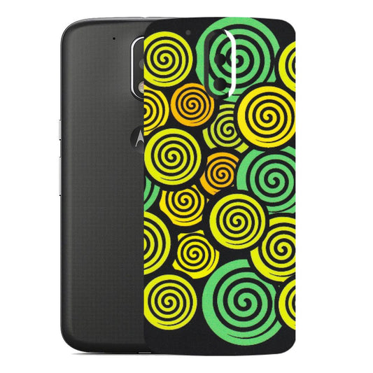 Motorola Phone Skins (All Models) - Crazy Spiral - Matte Finish (M-91) Motorola Moto G4