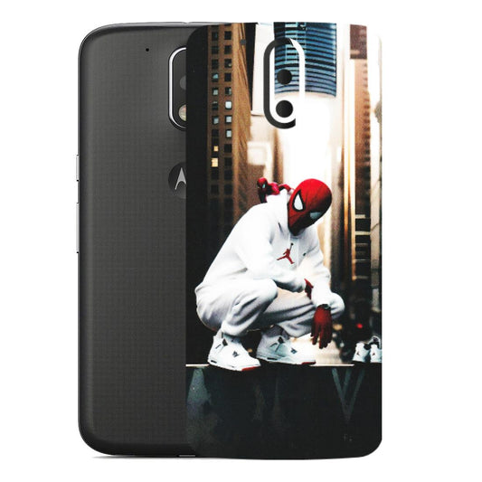 Motorola Phone Skins (All Models) - Sportsman Spider Man - Matte Finish (M-94) Motorola Moto G4