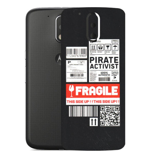 Motorola Phone Skins (All Models) - Handle With Care - Matte Finish (M-99) Motorola Moto G4