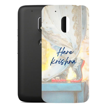 Motorola Phone Skins (All Models) - Hare Krishna - 3D Embossed Finish (L-03) Motorola Moto G4 Play