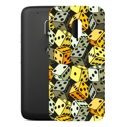 Motorola Phone Skins (All Models) - Dices Of Life - 3D Embossed Finish (L-04) Motorola Moto G4 Play