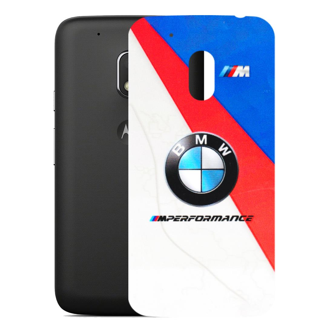 Motorola Phone Skins (All Models) - BM Performance Car Lover - 3D Embossed Finish (L-10) Motorola Moto G4 Play