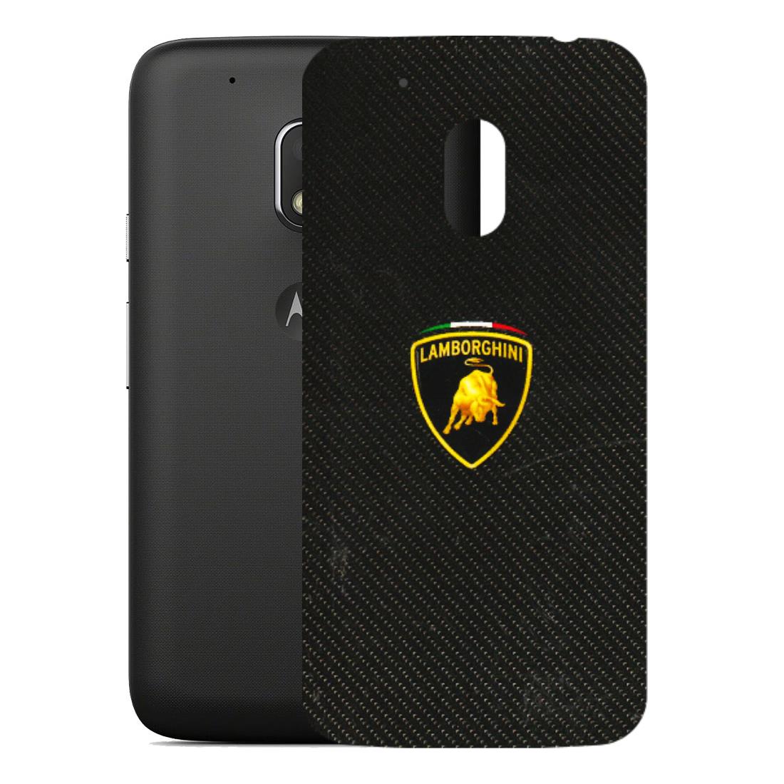 Motorola Phone Skins (All Models) - Dotted Lambo - 3D Embossed Finish (L-105) Motorola Moto G4 Play