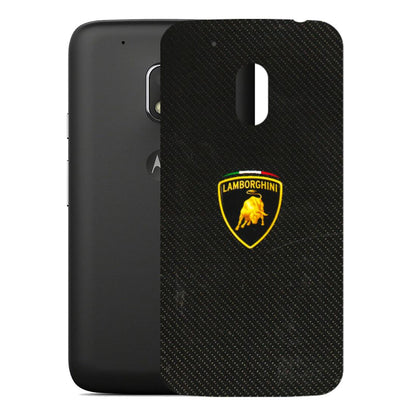 Motorola Phone Skins (All Models) - Dotted Lambo - 3D Embossed Finish (L-105) Motorola Moto G4 Play