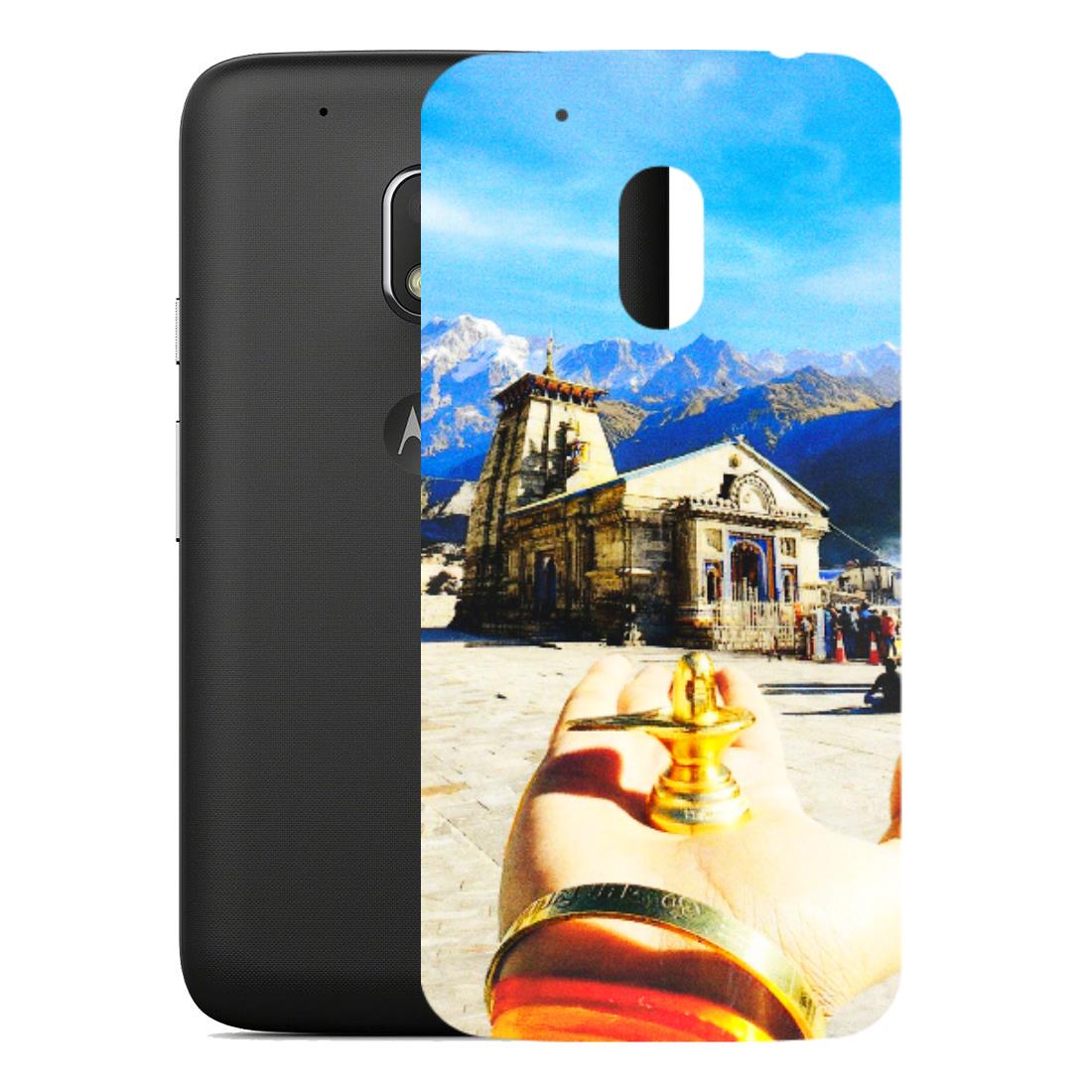 Motorola Phone Skins (All Models) - Beauty of Kedarnath - 3D Embossed Finish (L-108) Motorola Moto G4 Play