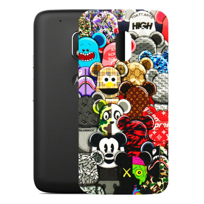 Motorola Phone Skins (All Models) - More Mickey Mouses - 3D Embossed Finish (L-118) Motorola Moto G4 Play