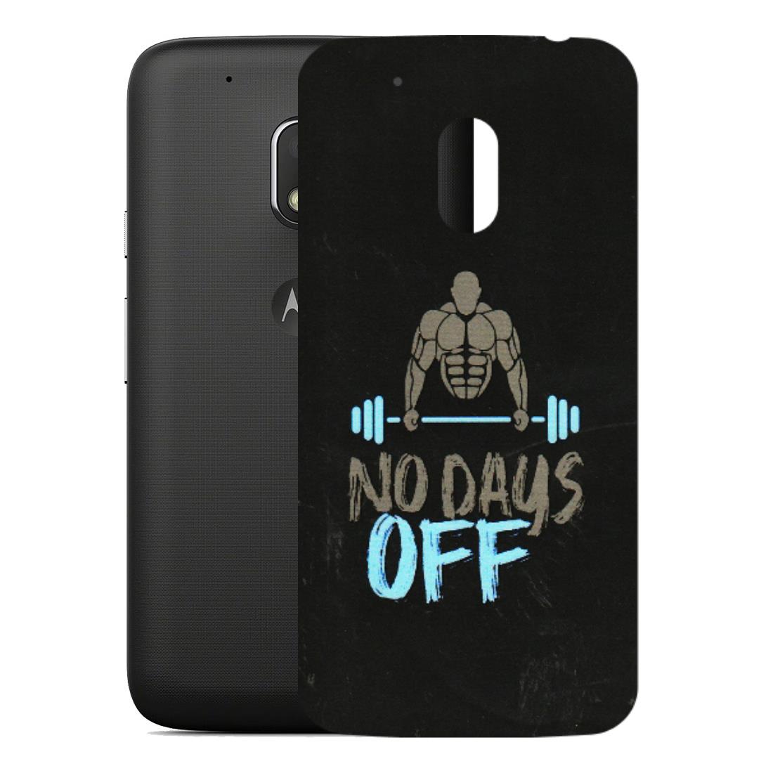 Motorola Phone Skins (All Models) - Gym Lover - 3D Embossed Finish (L-127) Motorola Moto G4 Play