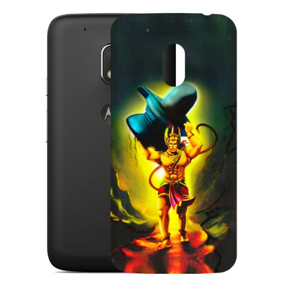 Motorola Phone Skins (All Models) - Hanuman Ji - 3D Embossed Finish (L-128) Motorola Moto G4 Play