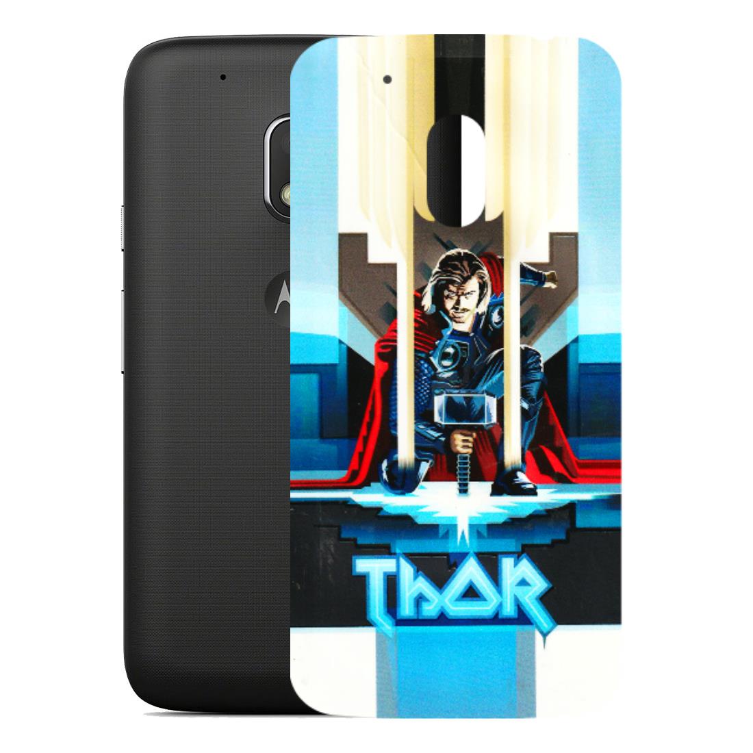 Motorola Phone Skins (All Models) - Thor - 3D Embossed Finish (L-137) Motorola Moto G4 Play