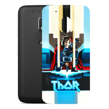 Motorola Phone Skins (All Models) - Thor - 3D Embossed Finish (L-137) Motorola Moto G4 Play