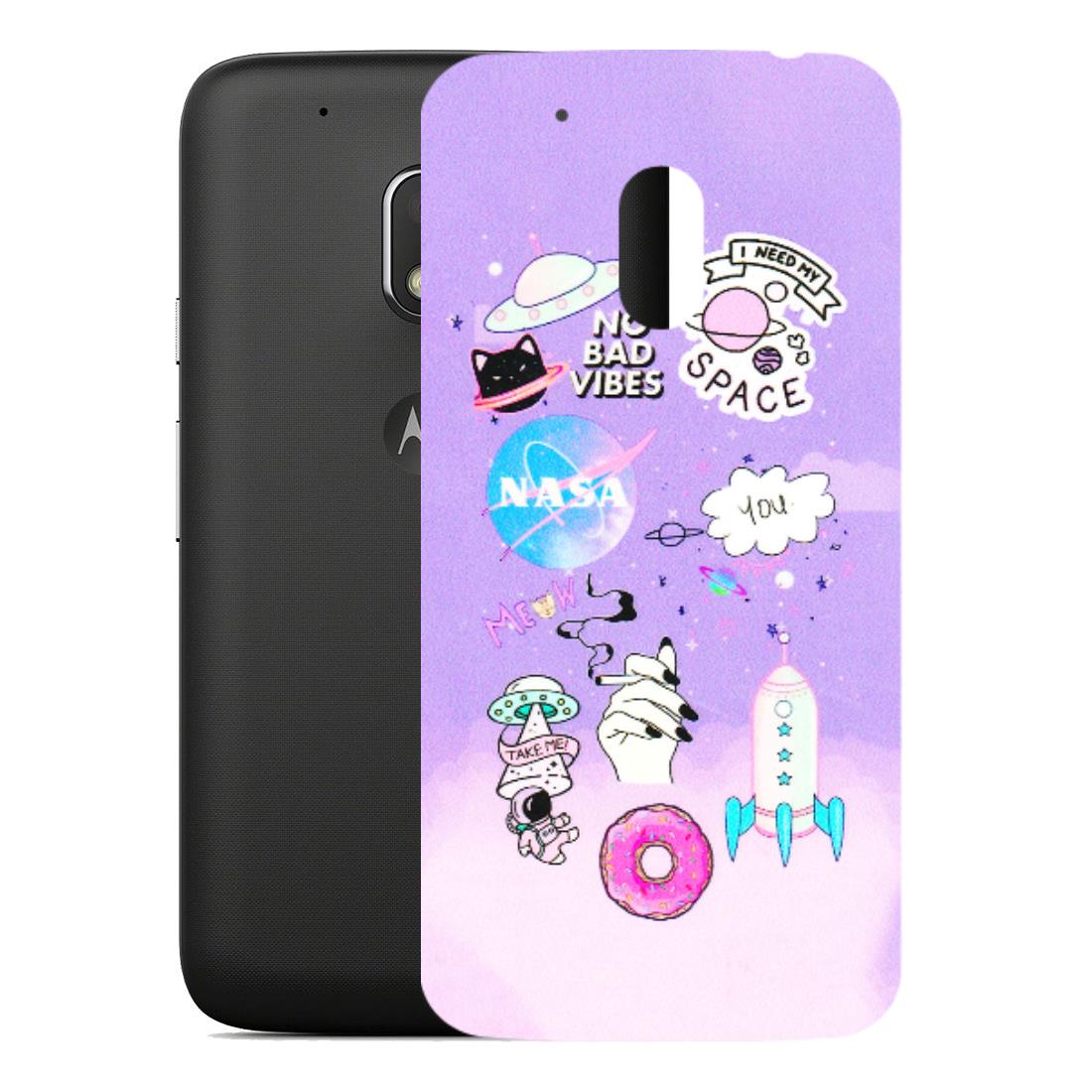 Motorola Phone Skins (All Models) - I Need My Nasa Skin - 3D Embossed Finish (L-149) Motorola Moto G4 Play