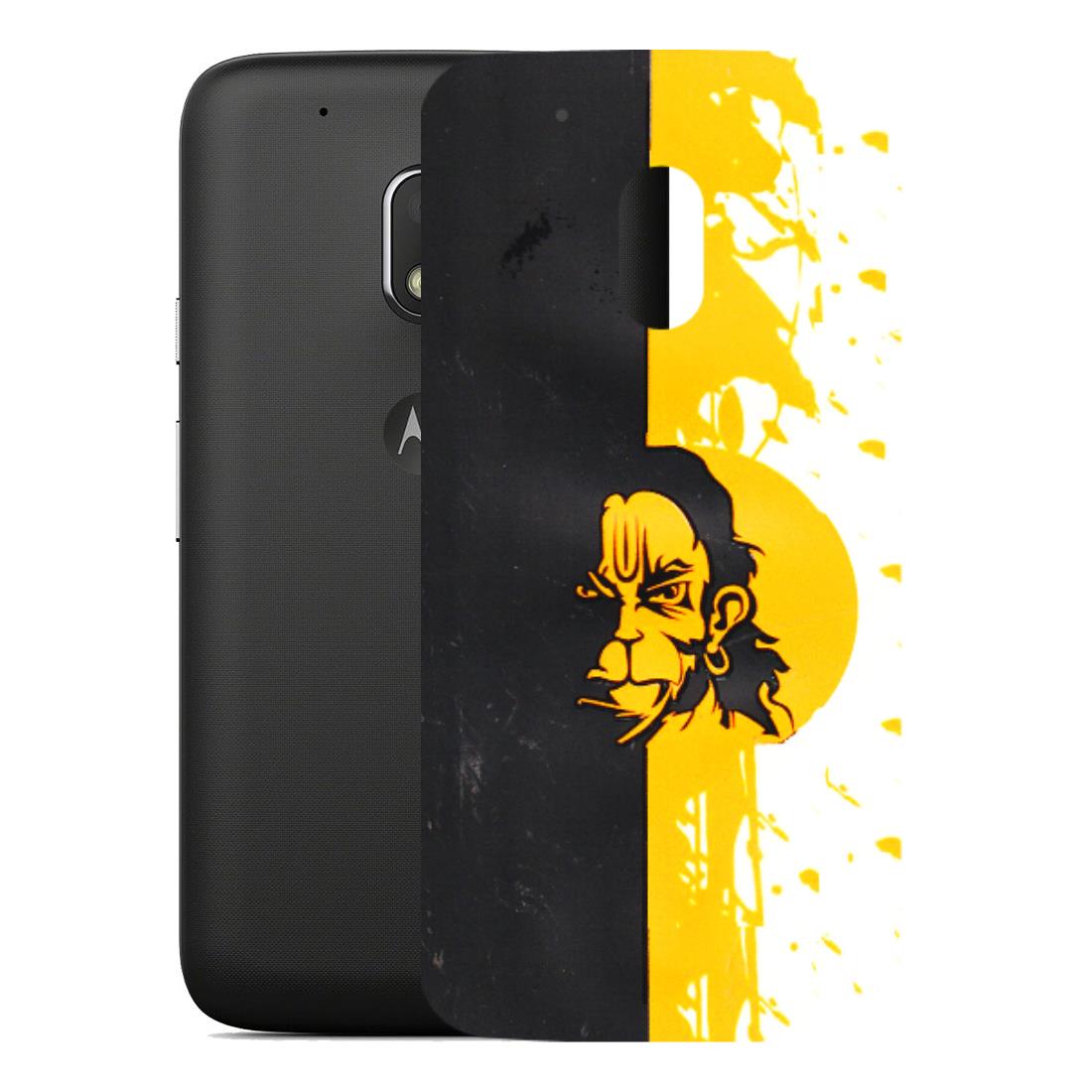 Motorola Phone Skins (All Models) - Bajrangbali - 3D Embossed Finish (L-151) Motorola Moto G4 Play
