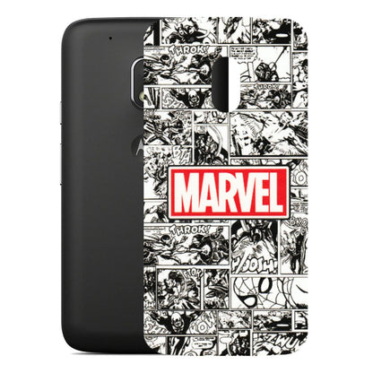 Motorola Phone Skins (All Models) - Marvel Comic - 3D Embossed Finish (L-171) Motorola Moto G4 Play