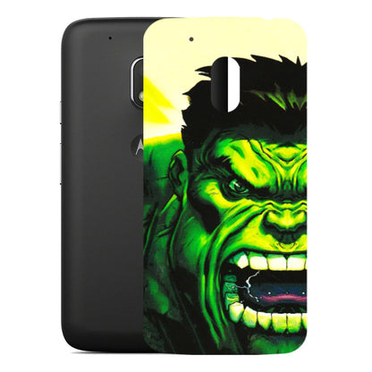 Motorola Phone Skins (All Models) - Hulk - 3D Embossed Finish (L-180) Motorola Moto G4 Play