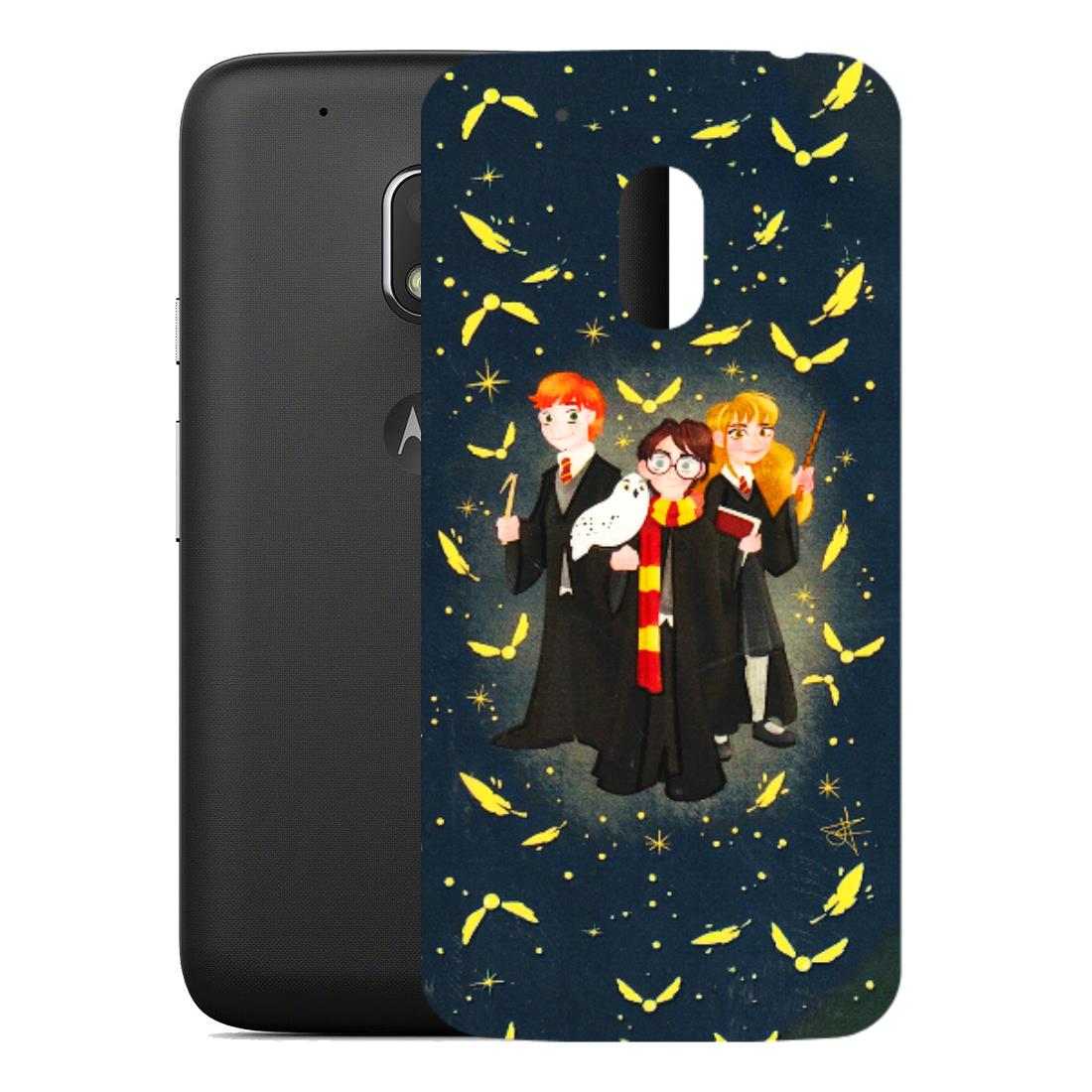 Motorola Phone Skins (All Models) - Harry Potter - 3D Embossed Finish (L-183) Motorola Moto G4 Play