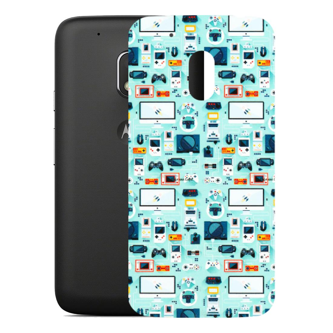 Motorola Phone Skins (All Models) - Gadgets Doodle - 3D Embossed Finish (L-184) Motorola Moto G4 Play