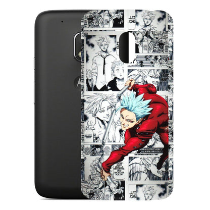 Motorola Phone Skins (All Models) - Anime Comic - 3D Embossed Finish (L-192) Motorola Moto G4 Play