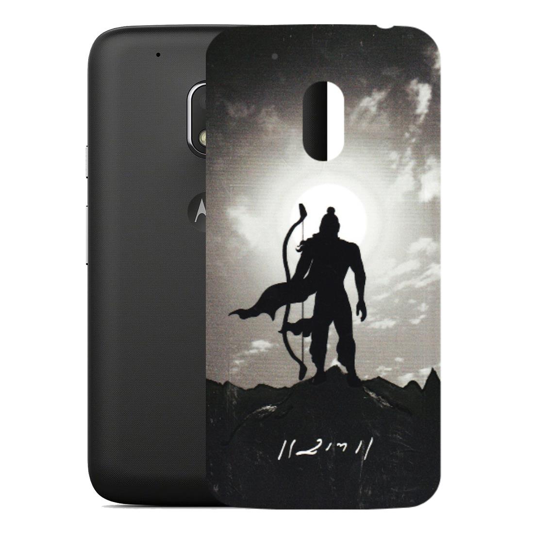 Motorola Phone Skins (All Models) - Jai Siya Ram - 3D Embossed Finish (L-200) Motorola Moto G4 Play