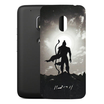 Motorola Phone Skins (All Models) - Jai Siya Ram - 3D Embossed Finish (L-200) Motorola Moto G4 Play