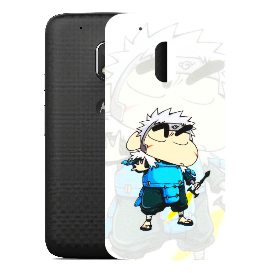 Motorola Phone Skins (All Models) - Angry Young Shinchan - 3D Embossed Finish (L-226) Motorola Moto G4 Play