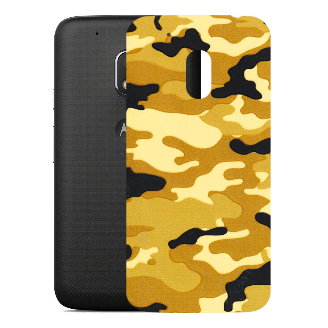 Motorola Phone Skins (All Models) - Indian Camo - 3D Embossed Finish (L-228) Motorola Moto G4 Play